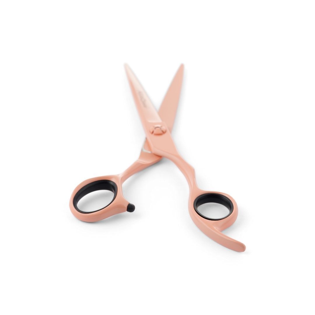 Matsui Pastel Peach Cutting Scissor (6666895392834)