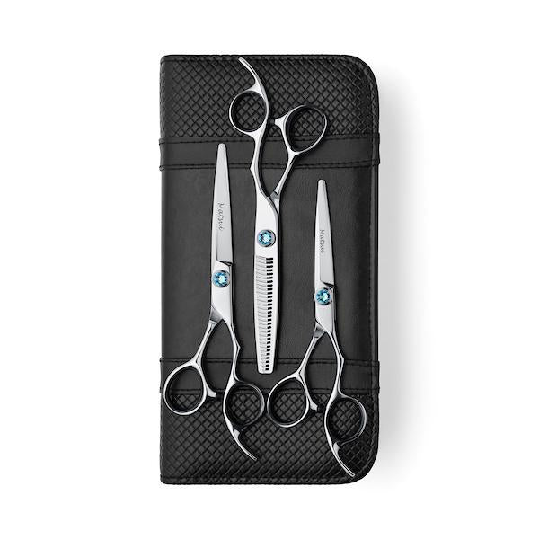Matsui Swarovski Elegance Limited Edition - Sky Blue Triple Set - Scissor Tech USA (1754098073666)