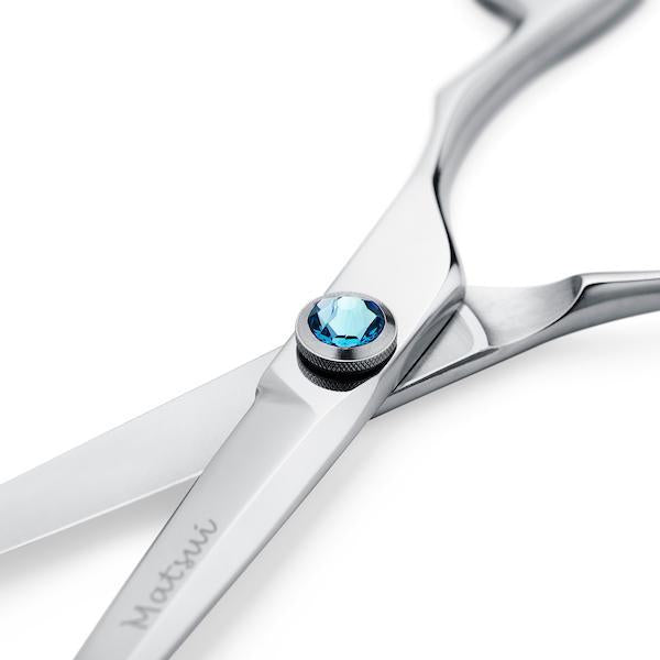 Matsui Silver Elegance Sky Blue Scissor - Scissor Tech USA (1754110623810)