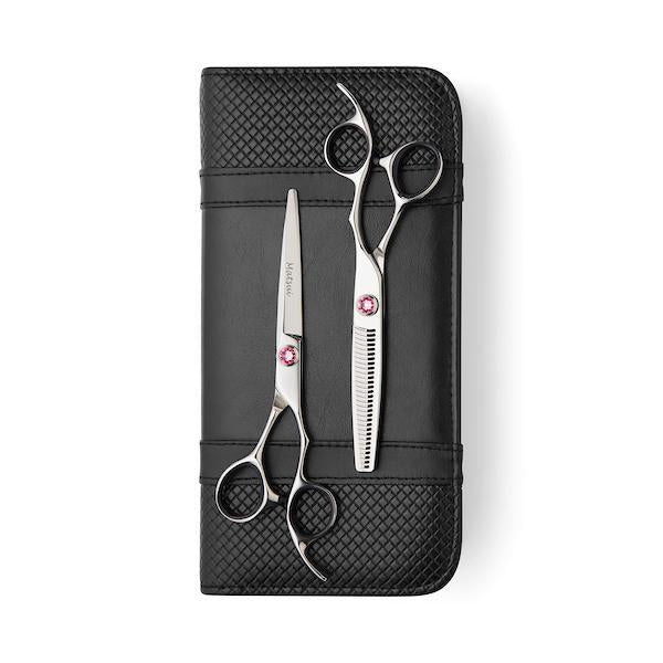 Matsui Swarovski Elegance Limited Edition - Pink Shear Thinner Combo - Scissor Tech USA (1713873027138)