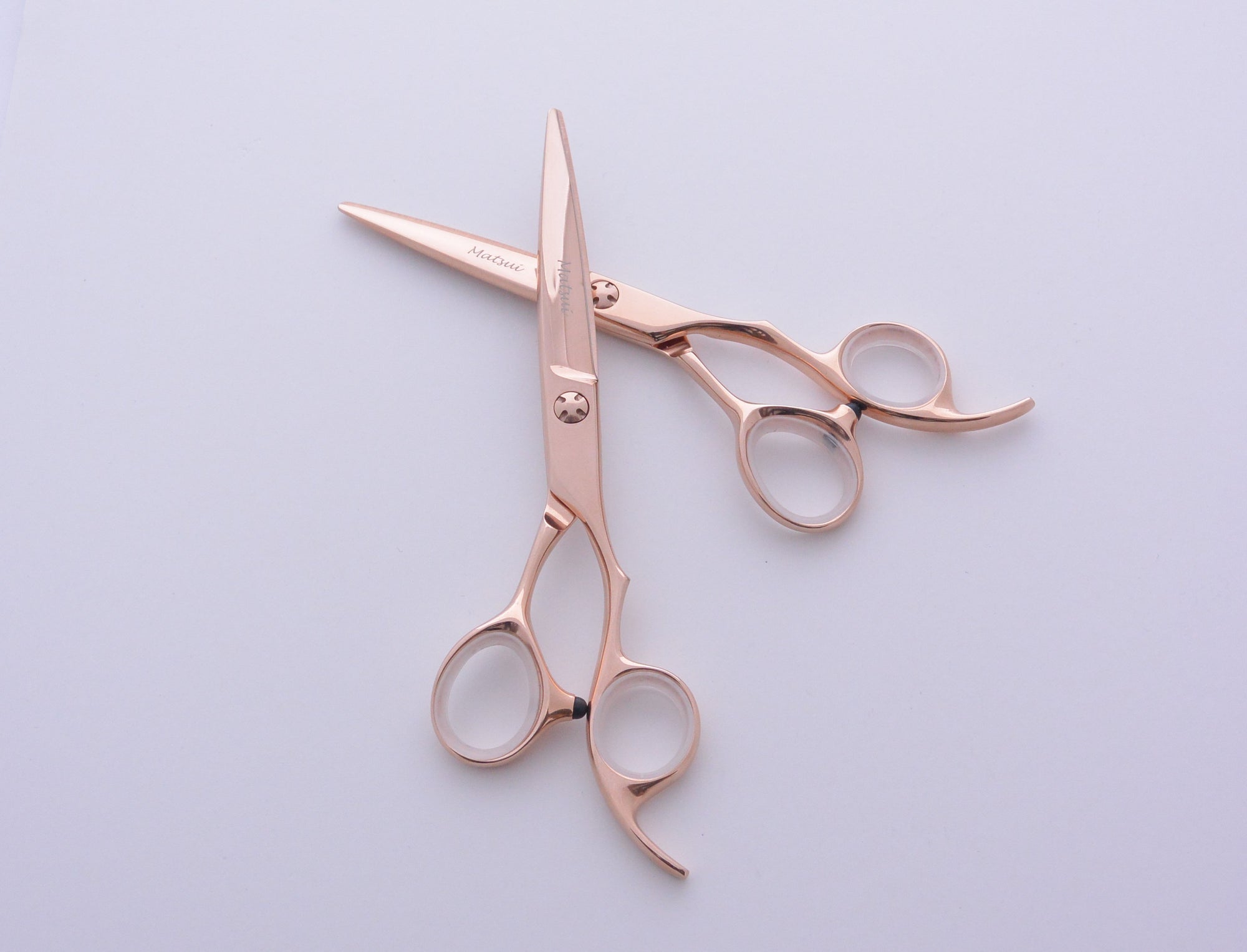 LEFTY - Matsui Rose Gold Scissor Twin Set - Scissor Tech USA (1747545751618)