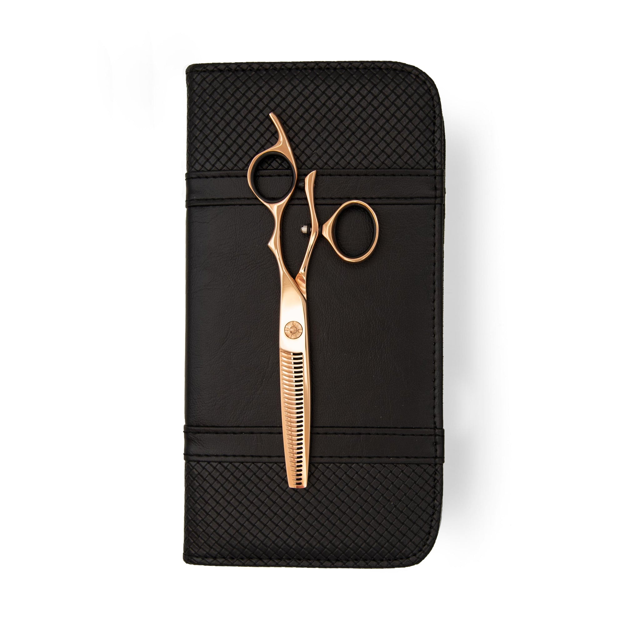 Rose Gold Matsui Swivel Thinner - Scissor Tech USA (1639208353858)