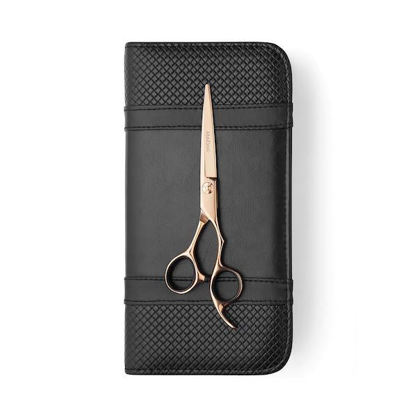 Matsui Rose Gold Aichei Mountain Offset Shear - Scissor Tech USA (1639195574338)