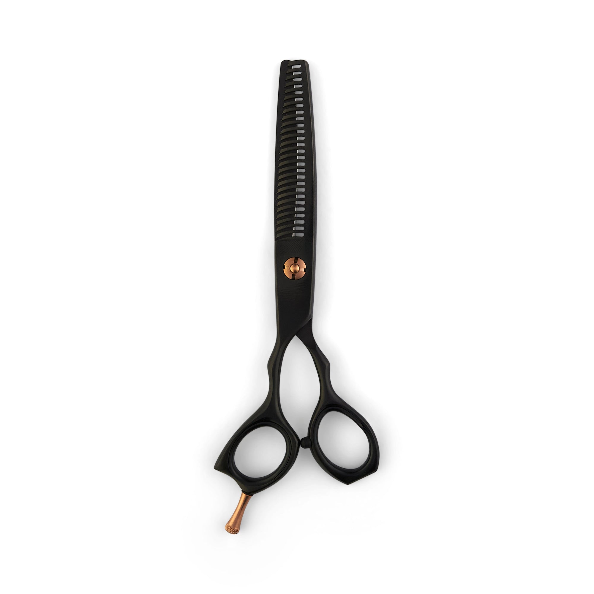 Matsui Matte Black Precision Rose Gold Thinning Shear (1639209271362)