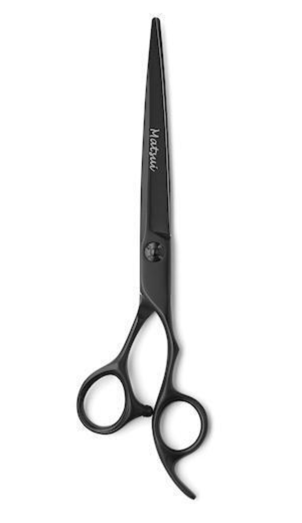 Matte Black Matsui Master Barber Shear & Texturizer Combo (1639211925570)