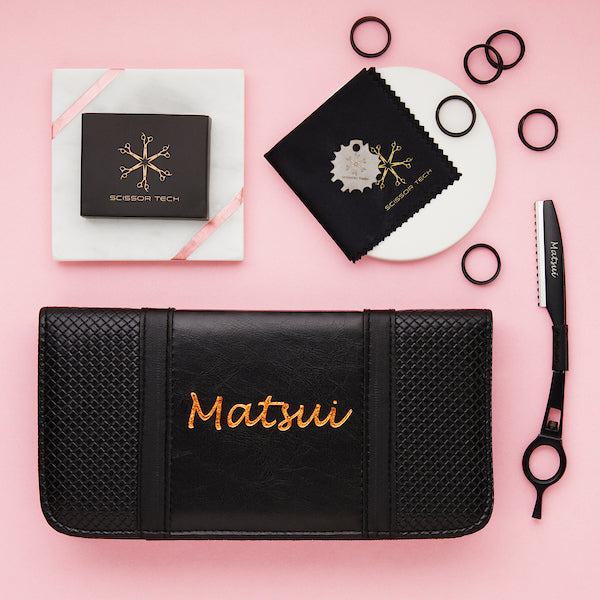 How to fit finger inserts into shears