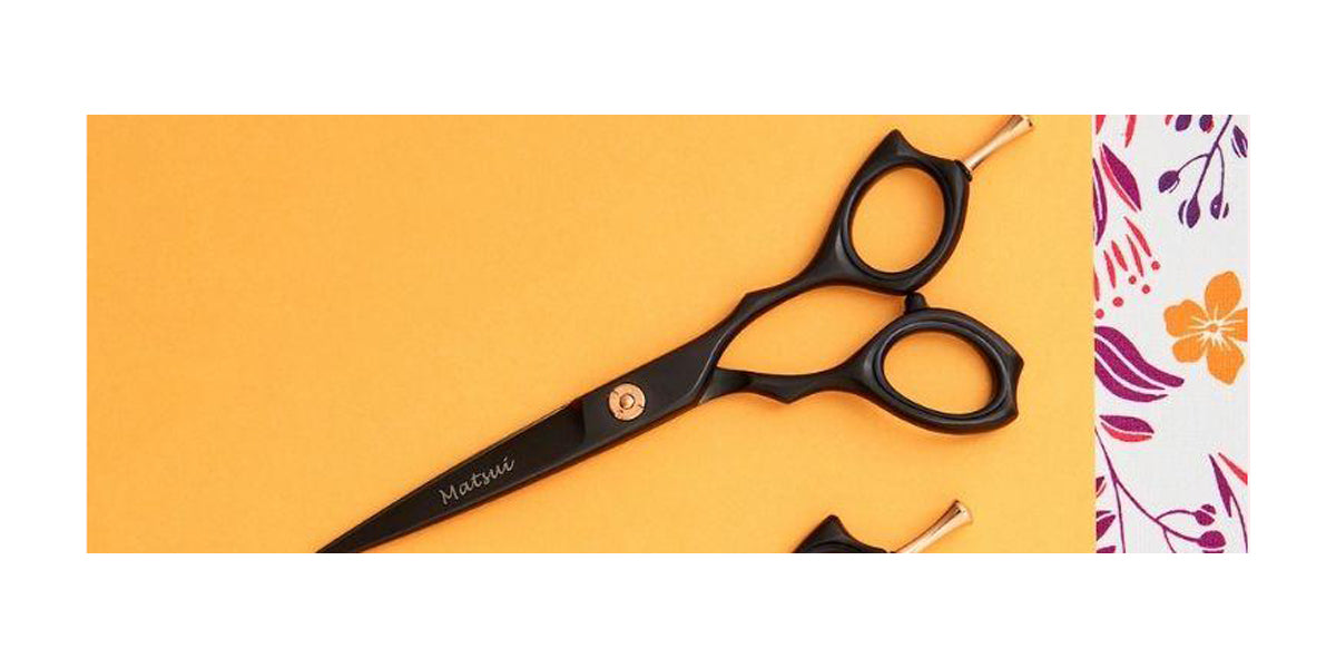 Where To Buy Matte Black Hair Cutting Scissors
