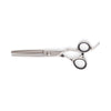 Matsui Lightweight Classic Silver Offset Thinning Scissor (7071572426818)