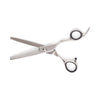 Matsui Lightweight Classic Silver Offset Thinning Scissor (7071572426818)