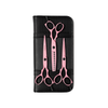 Matsui Pastel Pink Precision Hair Scissors Triple Set