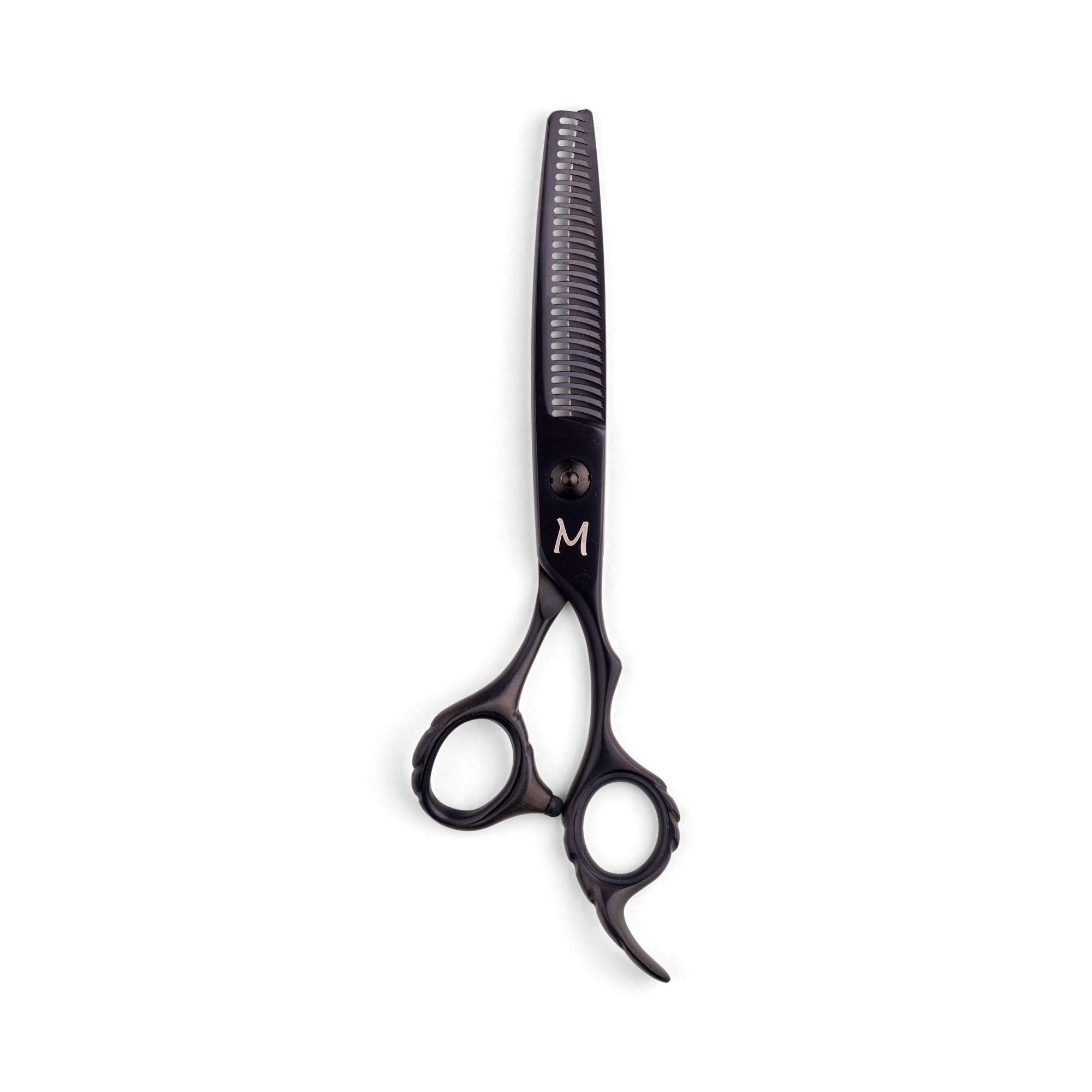 Ergo Diamond Matte Black Thinning Shears (7028812972098)