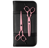 Matsui Precision Pastel Pink Professional Hair Scissor &amp; Thinner Combo