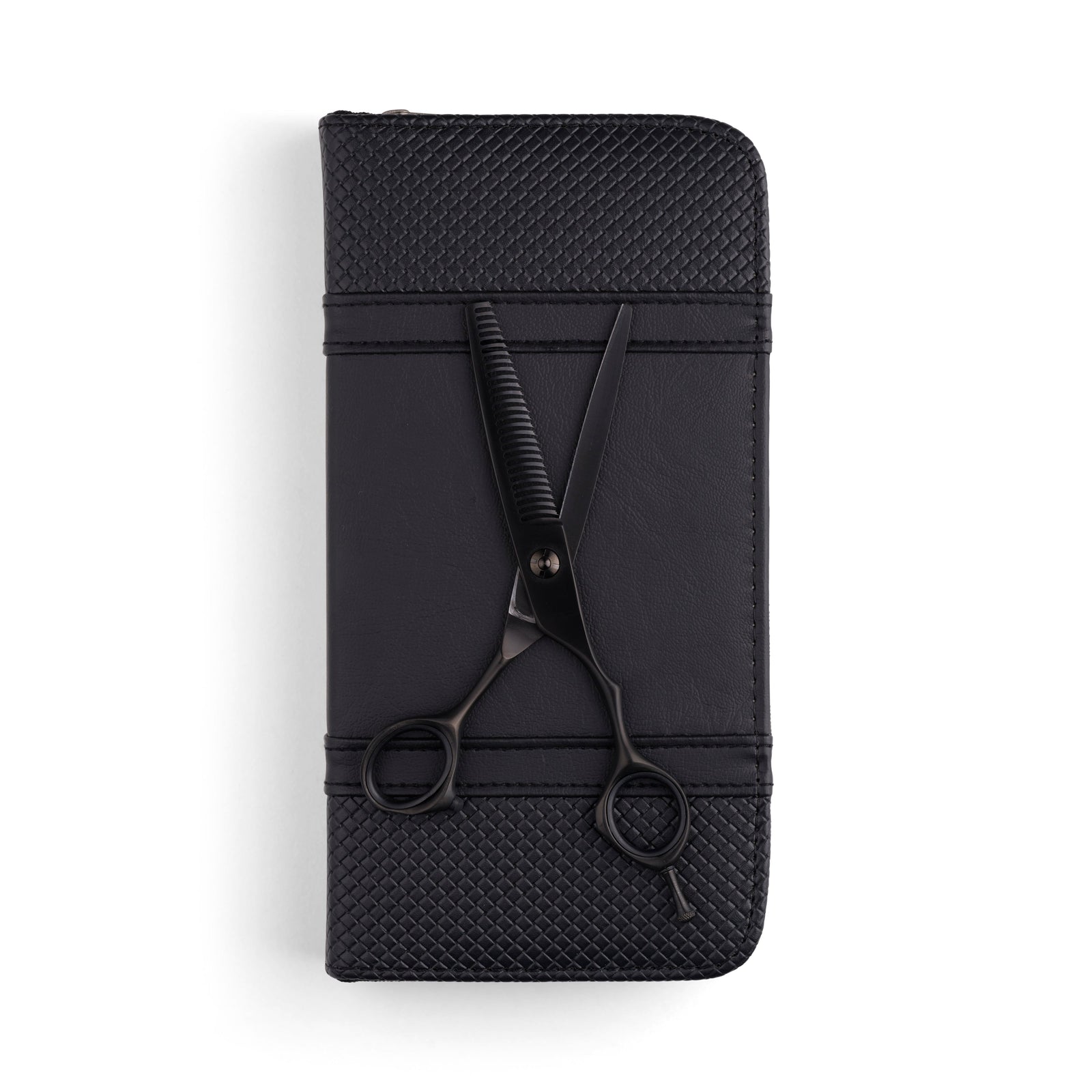 Ultra Light Matte Black Thinning Shears (7028832305218)