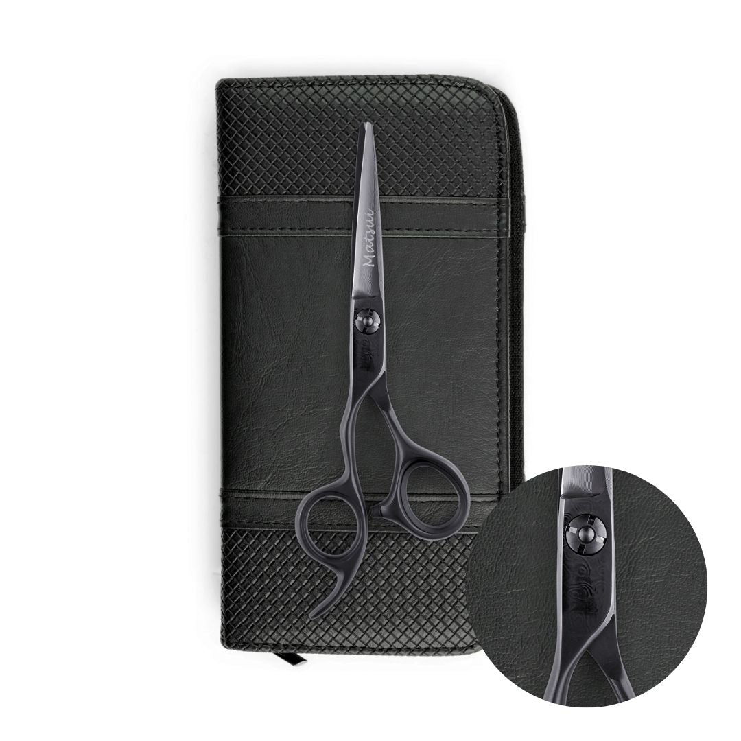 Lefty Damascus Matte Black Cutting Shear (6700905922626)