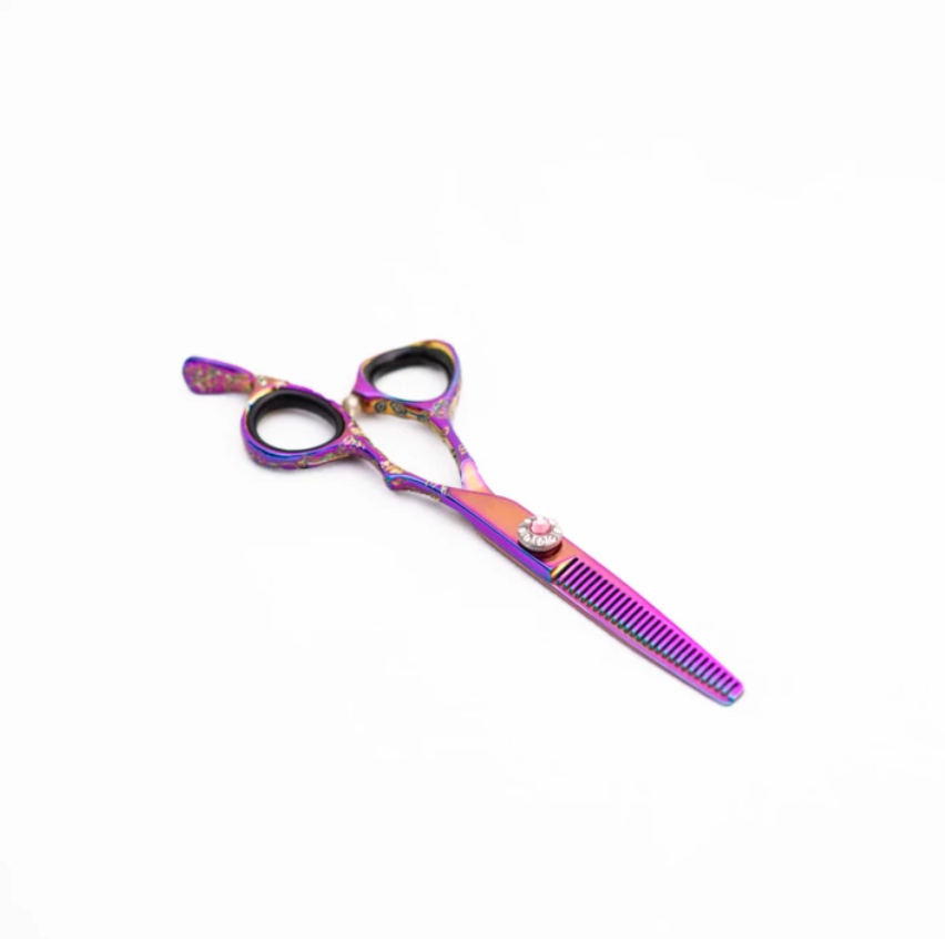 Sozu Essentials Pink Rainbow Shear Thinner Combo - Scissor