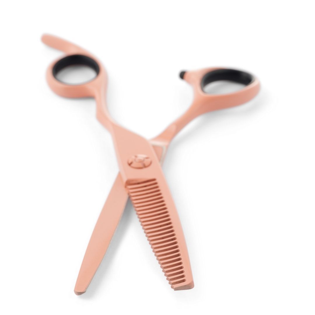 Matsui Pastel Peach Shear Thinner Combo - Scissor Tech USA