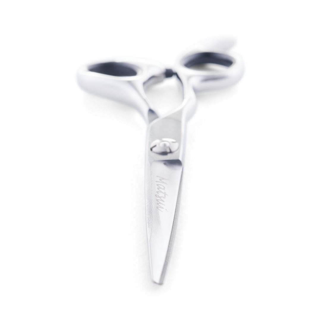 Lefty Damascus Silver Cutting Shear (6700910903362)