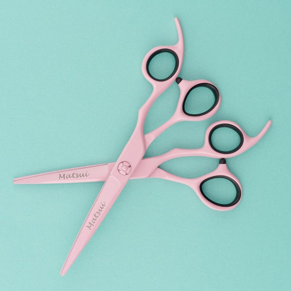 Matsui Pastel Peach Shear Thinner Combo - Scissor Tech USA