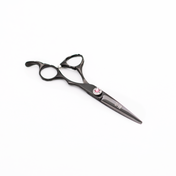 Black_with_pink_stone_Scissor_
