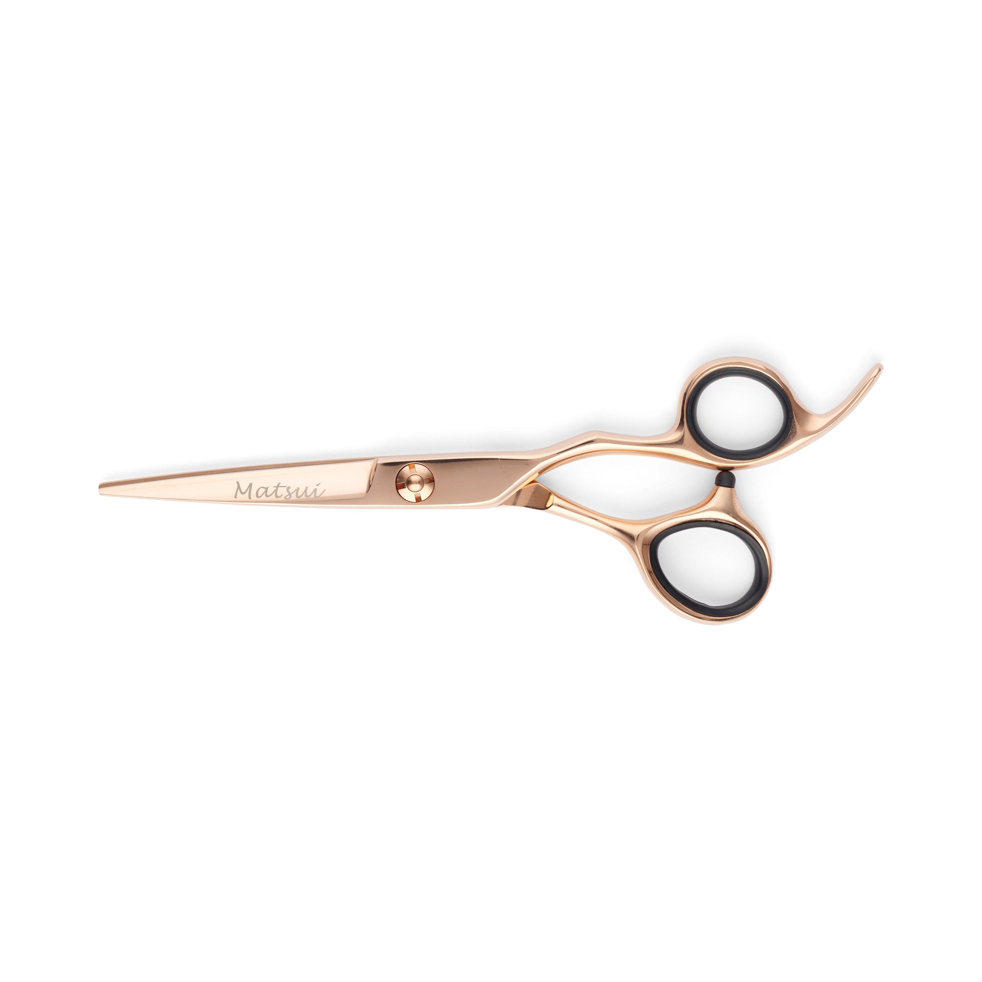 Matsui Lightweight Classic Offset Rose Gold Cutting Shear (6879373197378)
