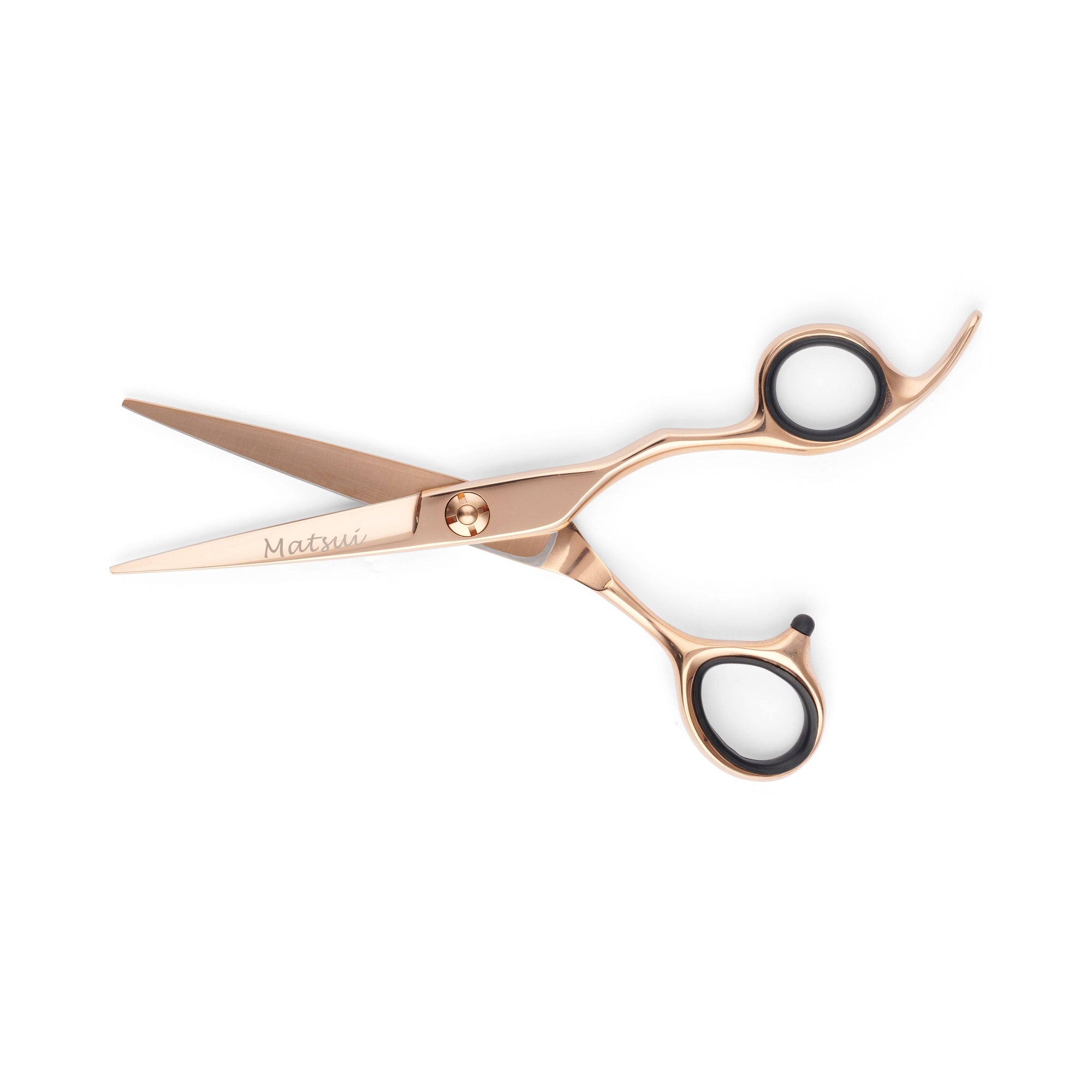 Matsui Lightweight Classic Offset Rose Gold Cutting Shear (6879373197378)
