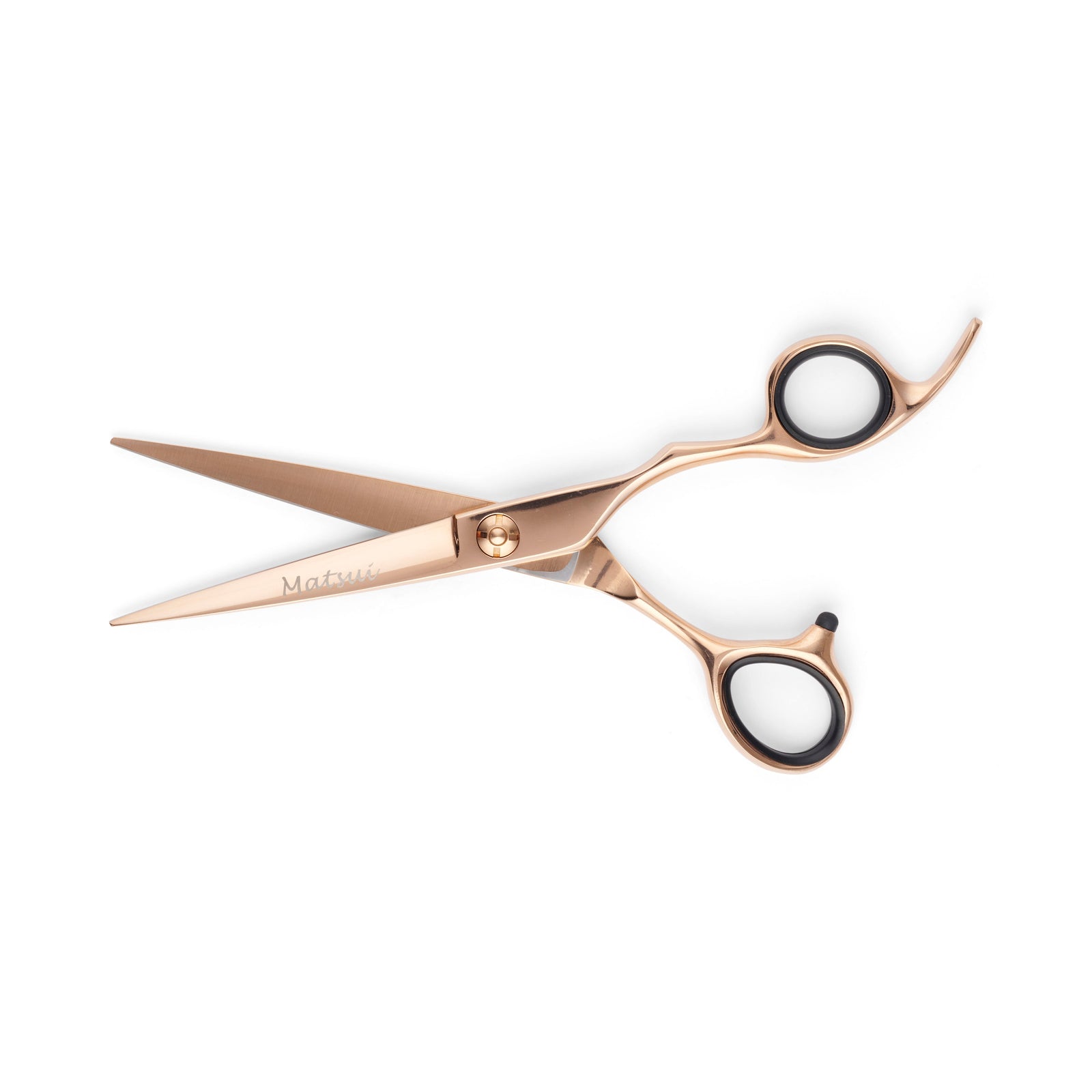 Matsui Lightweight Classic Offset Rose Gold Cutting Shear (6879373197378)