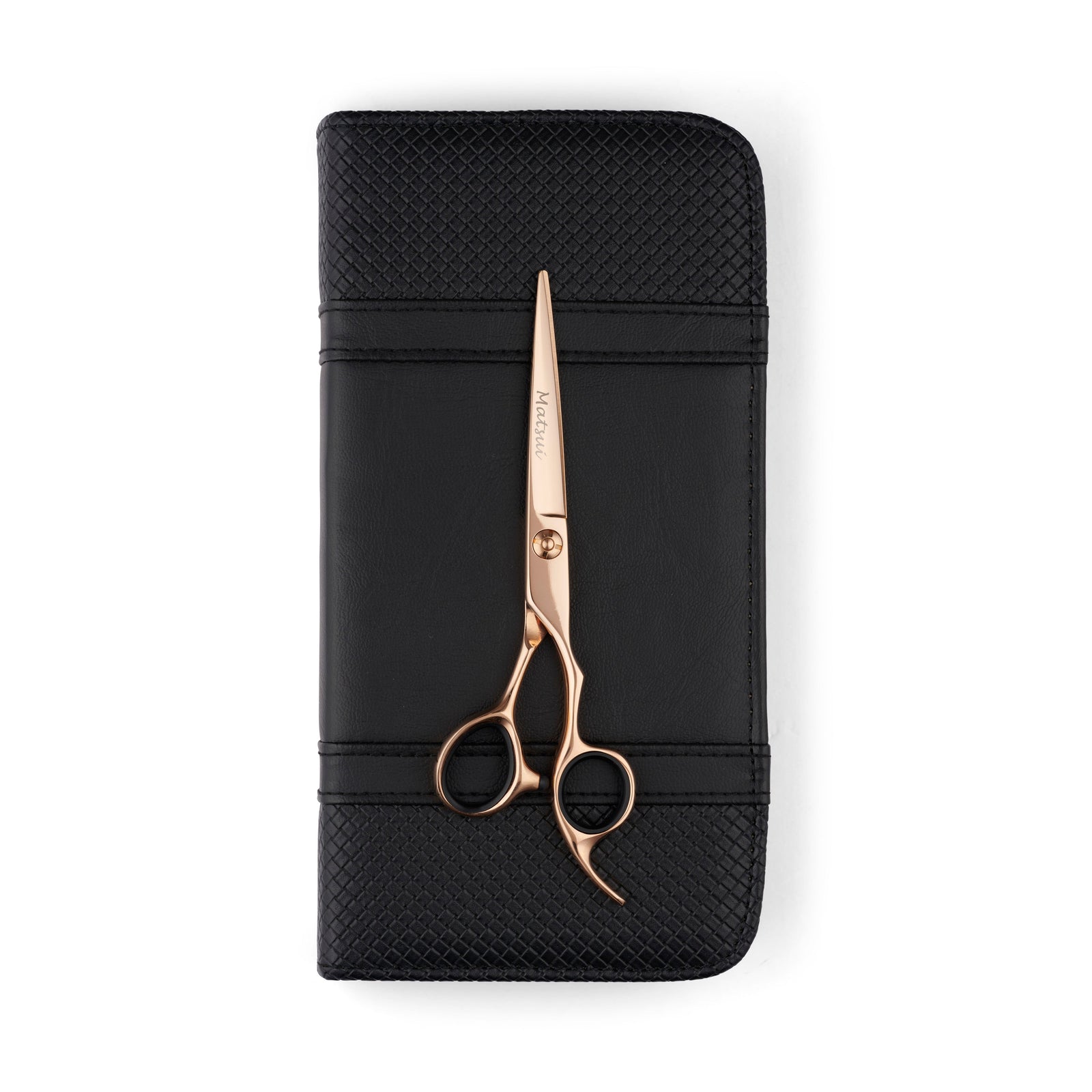 Matsui Lightweight Classic Offset Rose Gold Cutting Shear (6879373197378)