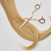 Latest Hairdressing Shears, Matsui Rose Gold Aichei Mountain Offset Hair Shear. (6745034784834)