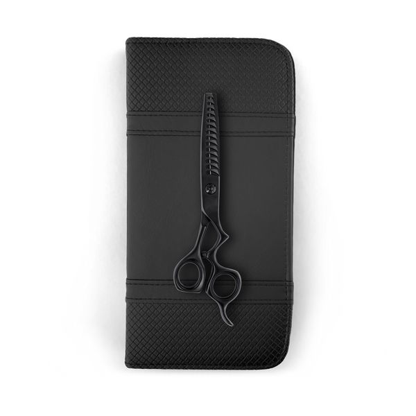 Matsui Classic Ergo Support 14T Matte Black Texturizer - Scissor