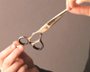 Matsui Rose Gold Aichei Mountain Offset Hair Stylist Scissors (6752734707778)