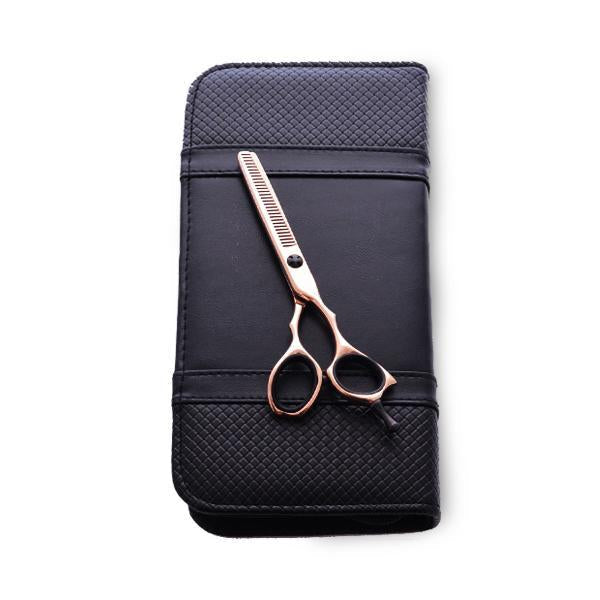Matsui Precision Rose Gold Hairdressing Professional Hair Thinning Shears (6748638707778)
