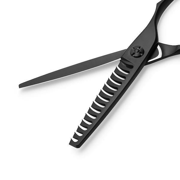 Matte Black Matsui 14Tooth Offset Thinner - Scissor Tech USA (1639208484930)