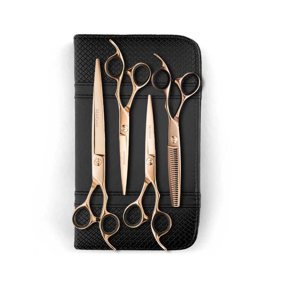 Matsui Rose Gold Hairdressing Shears Refresh (6757637292098)