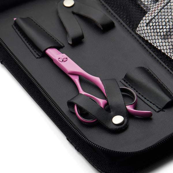 Lefty Matsui Swarovski Pink Scissors & Thinning Shears - Scissor