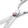 Lefty Matsui Silver Elegance Pink Scissor - Scissor Tech USA (4672382304322)
