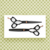 Exclusive Matsui Precision Matte Black Hair Stylist Scissors &amp; Thinner Combination (6757272551490)