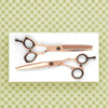 Premium Matsui Precision Rose Gold Hair Stylist Scissors &amp; Thinner Combination (6757278384194)