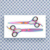 Premium Matsui Rainbow Hair Stylist Shears - Thinner Combination (6759615103042)