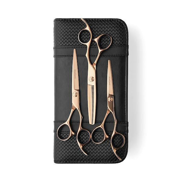 Matsui Aichei Mountain Rose Gold Shears Triple Set - Scissor Tech USA (1639201734722)