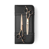 Matsui Rose Gold Aichei Mountain Offset Shear Thinner Combo - Scissor Tech USA (1639195705410)