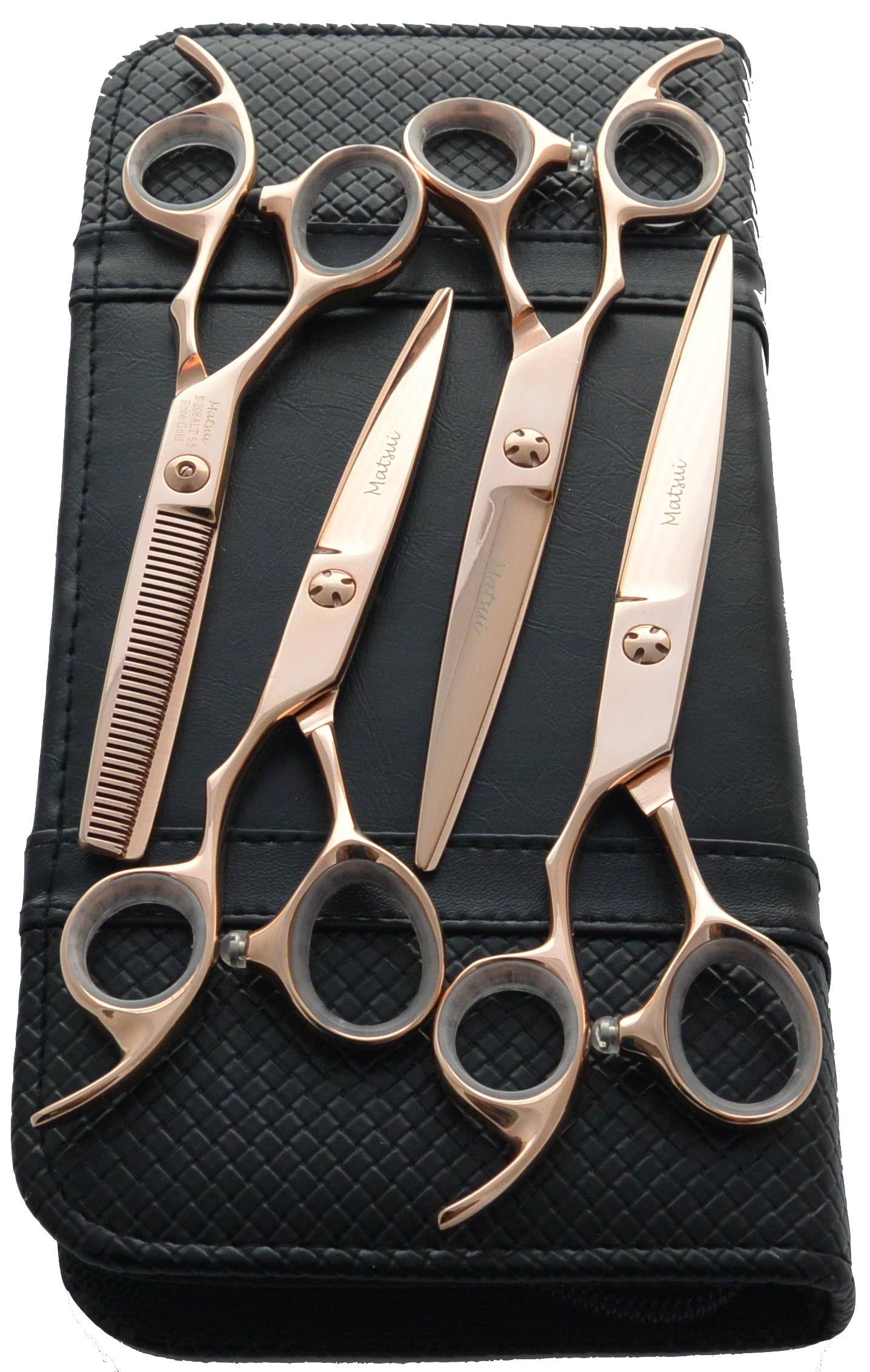 6 Rose Gold Swivel (Left-Handed) — Fancy Hairdressers