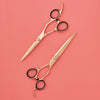 Rose Gold Professional Hair Shears, Aichei Mountain Twin Set (6746342129730)