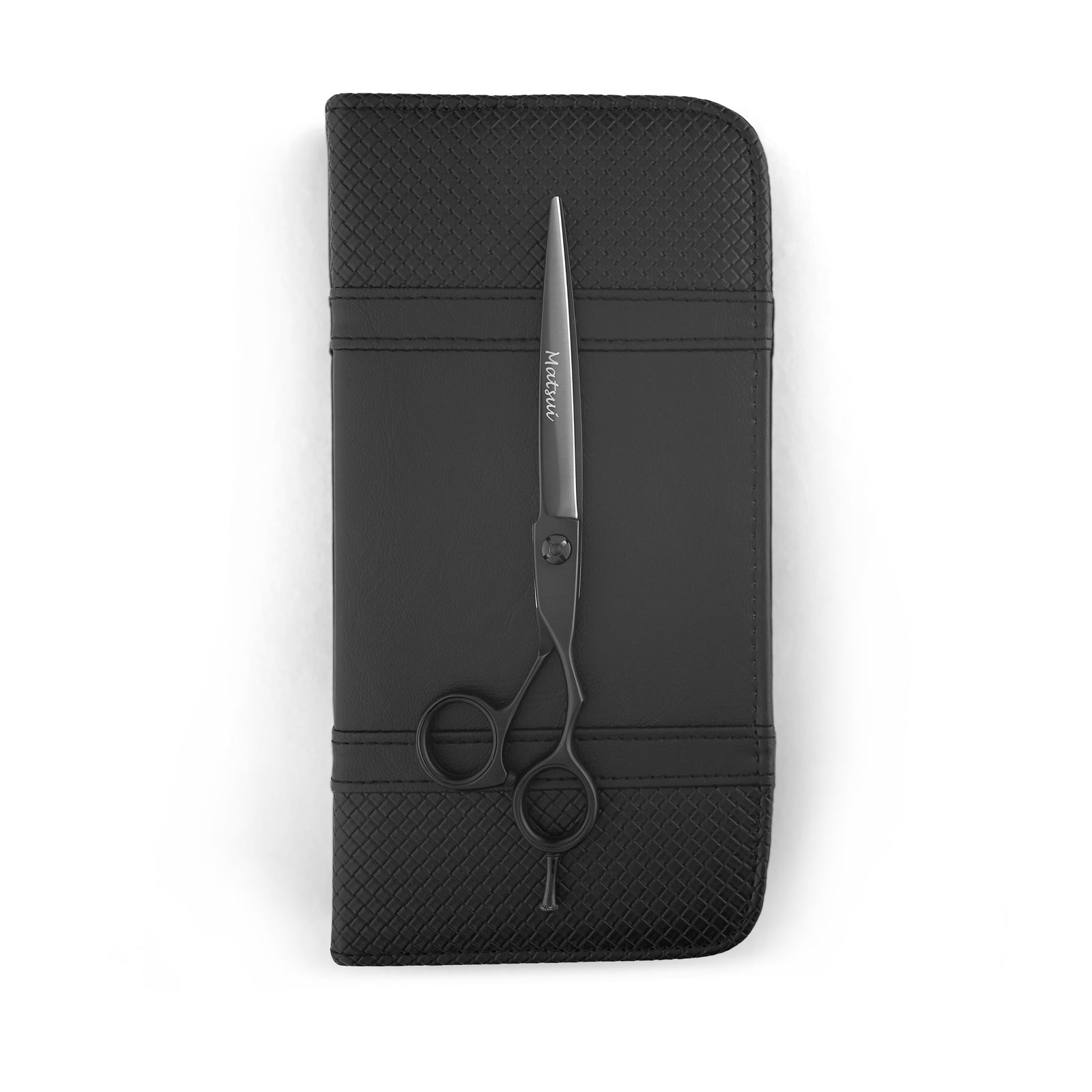 Matsui Offset Drop Handle - Matte Black - Scissor Tech USA (4690554814530)