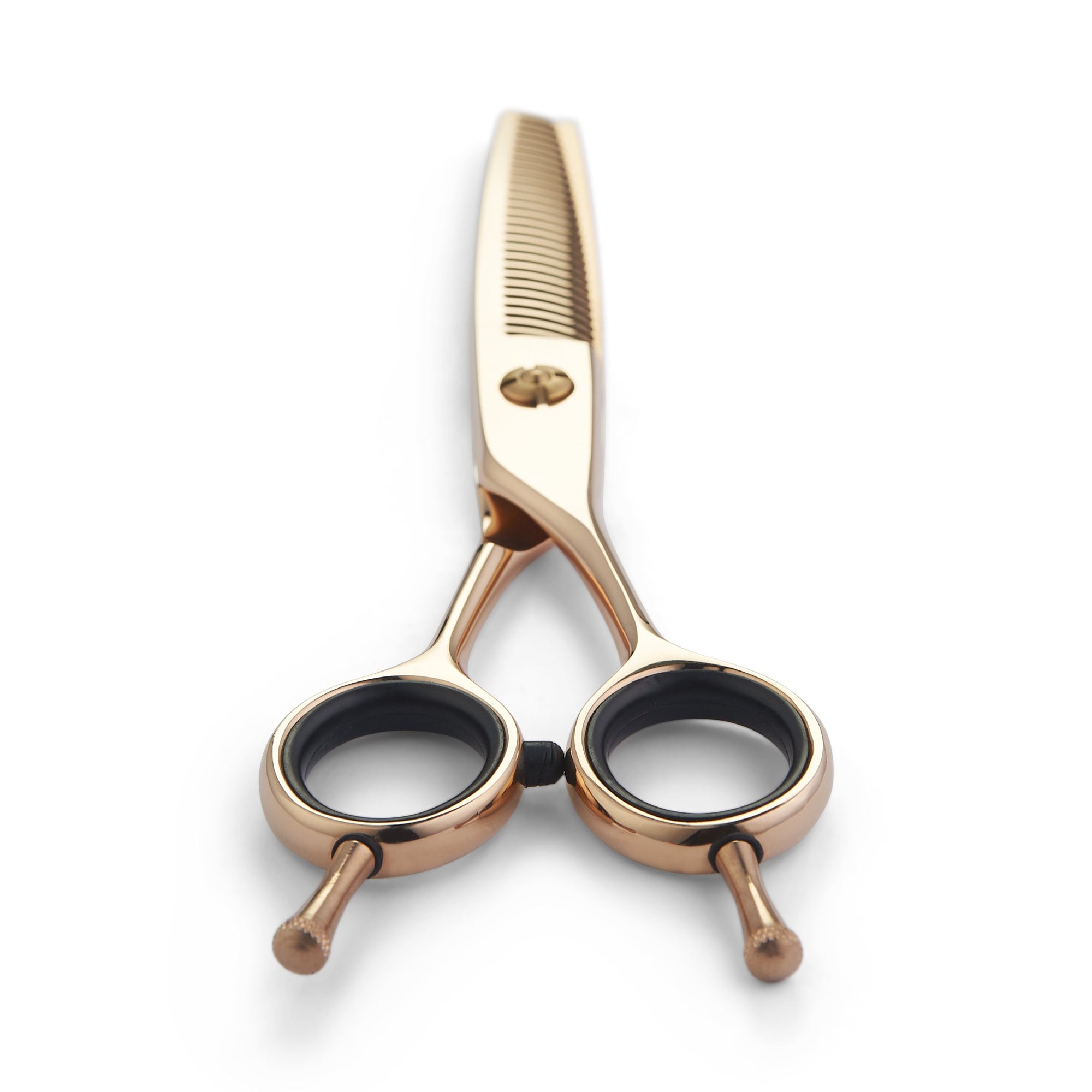 Matsui Offset Drop Handle Shear Thinner Combo - Rose Gold - Scissor Tech USA (4690559369282)