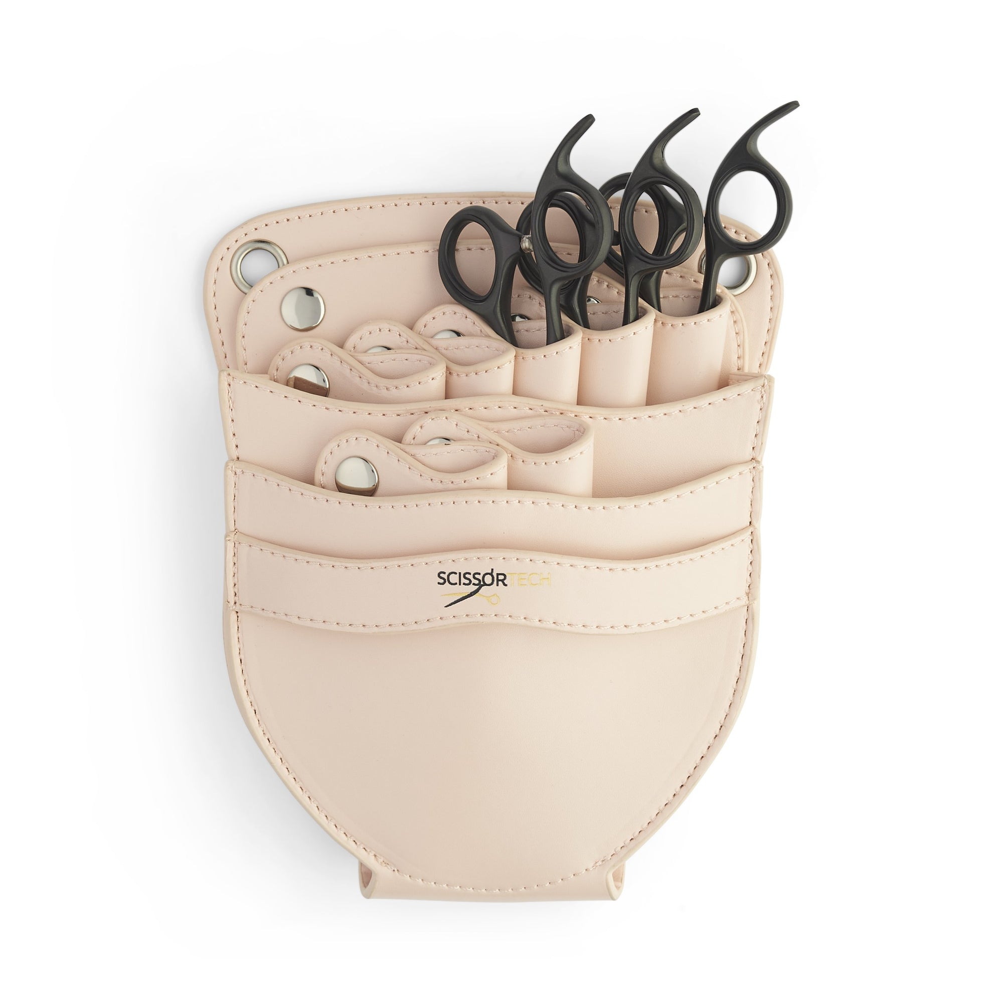 Peach Hairdressing Scissor Pouch Holster - Scissor Tech USA (6616581963842)