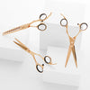 Matsui Aichei Mountain Rose Gold Hair Cutting Scissors Triple Set (6764607897666) (6772619640898) (6772620787778)