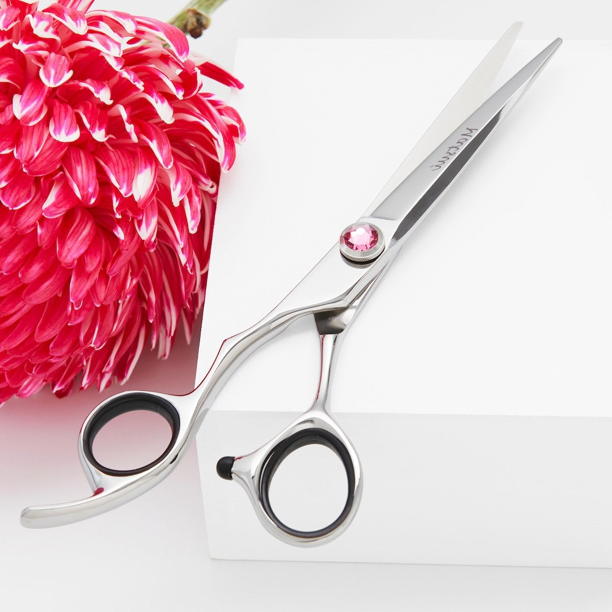 Lefty Matsui Swarovski Elegance Pink Scissors &amp; Thinning Shears Combo (4672384270402)