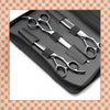 Latest Silver Matsui Aichei Mountain Professional Hair Stylist Scissors Triple Set with Case (6772386299970)