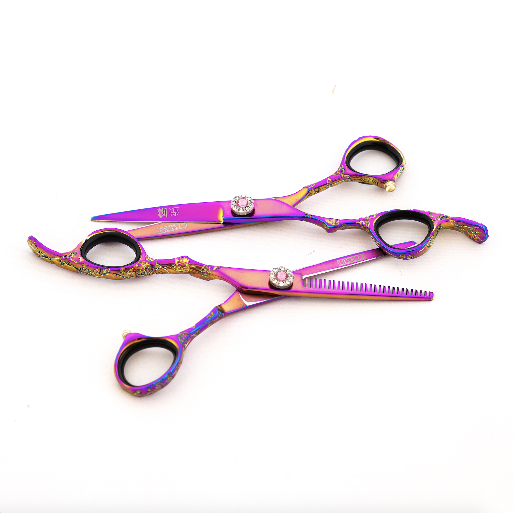 Lefty Sozu Essentials Pink Rainbow Shear Thinner Combo (6695563329602)
