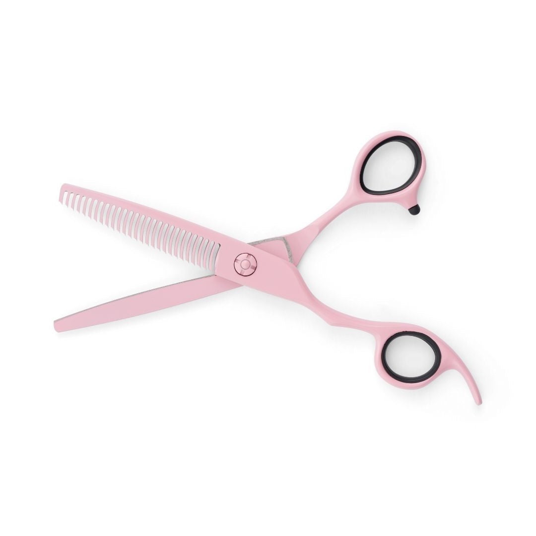 Lefty Matsui Pastel Pink Thinning Shears (6845894459458)